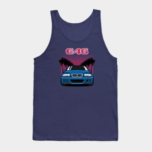 e46 blue bimmer Tank Top